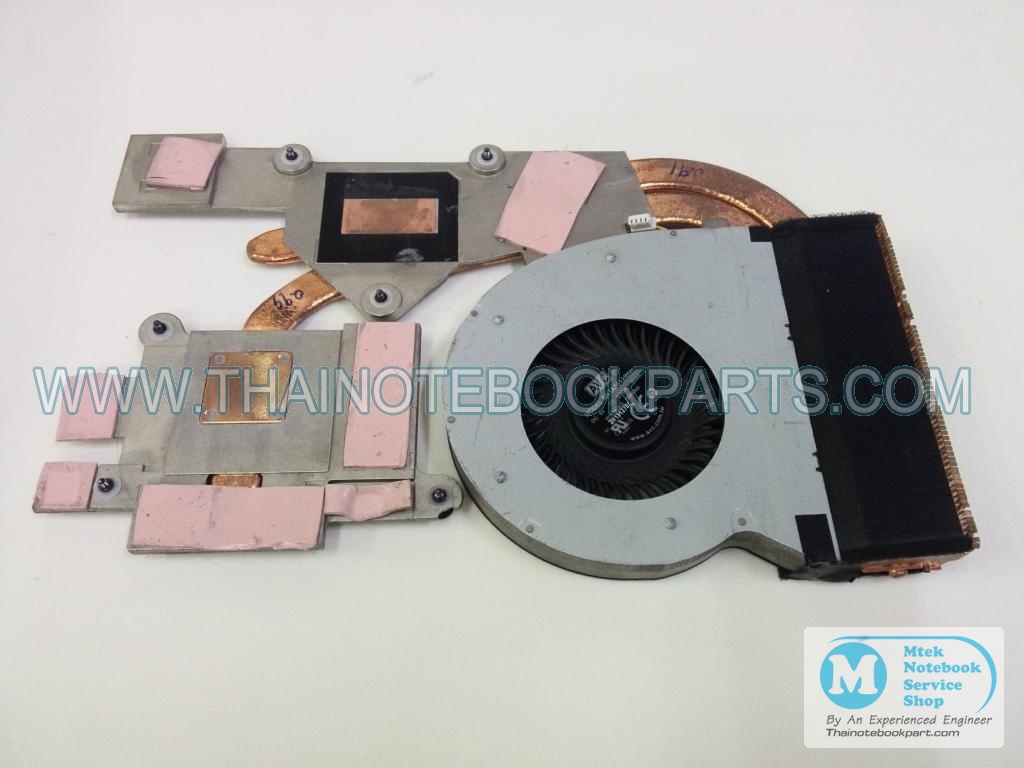 MT08138 พัดลมและฮีทซิงค์ระบายความร้อนโน้ตบุ๊ค Lenovo IdeaPad Y410 Y410P Y510 AT0SF001VV0 BNTA0612R5H (สินค้ามือสอง) 2