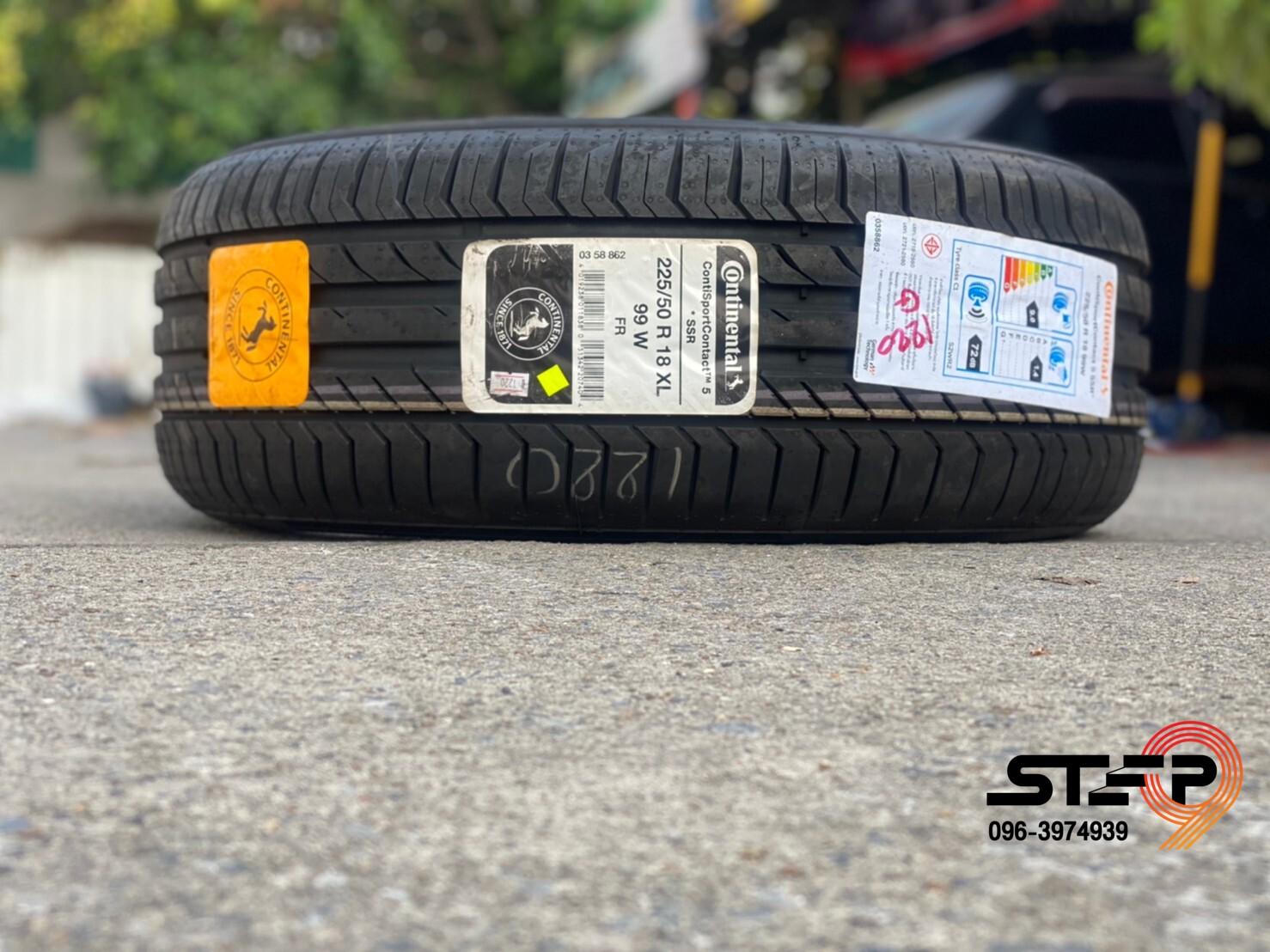CONTINENTAL CONTACT5 SSR ยาง RUNFLAT ราคาพิเศษ ที่ STEP9