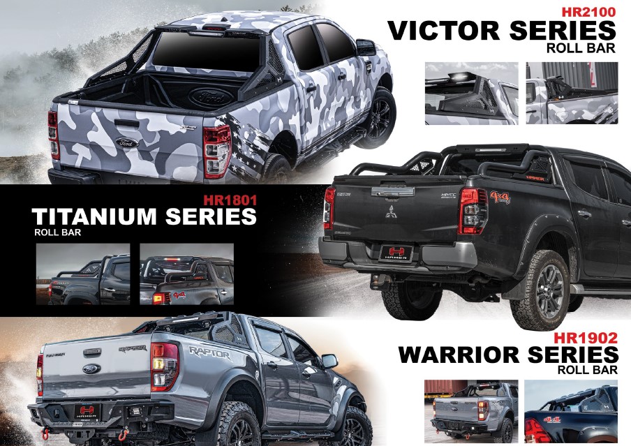 VICTOR SERIES - TITANIUM SERIES - WARRIOR SERIES ROLL BAR