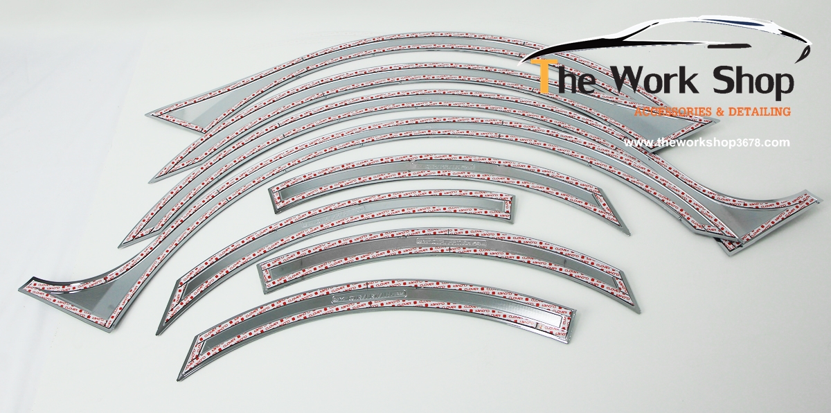 Chrome Fender Molding Cover for Sonata ( โครเมี่ยมแต่งซุ้มล้อ )