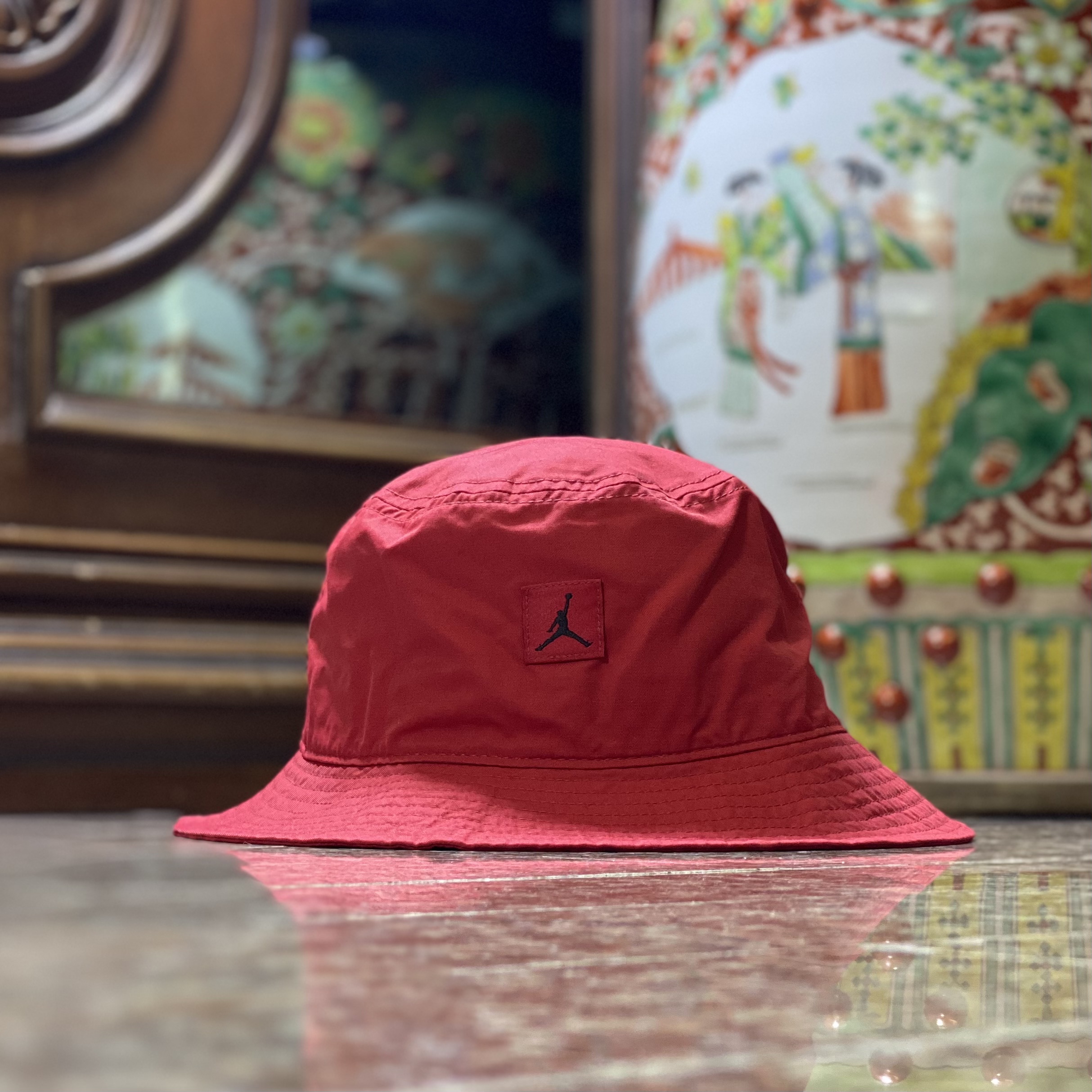หมวกปีกรอบ Nike Jordan JumpMan Washed Bucket Hat ‘RED’ (S,M,L)