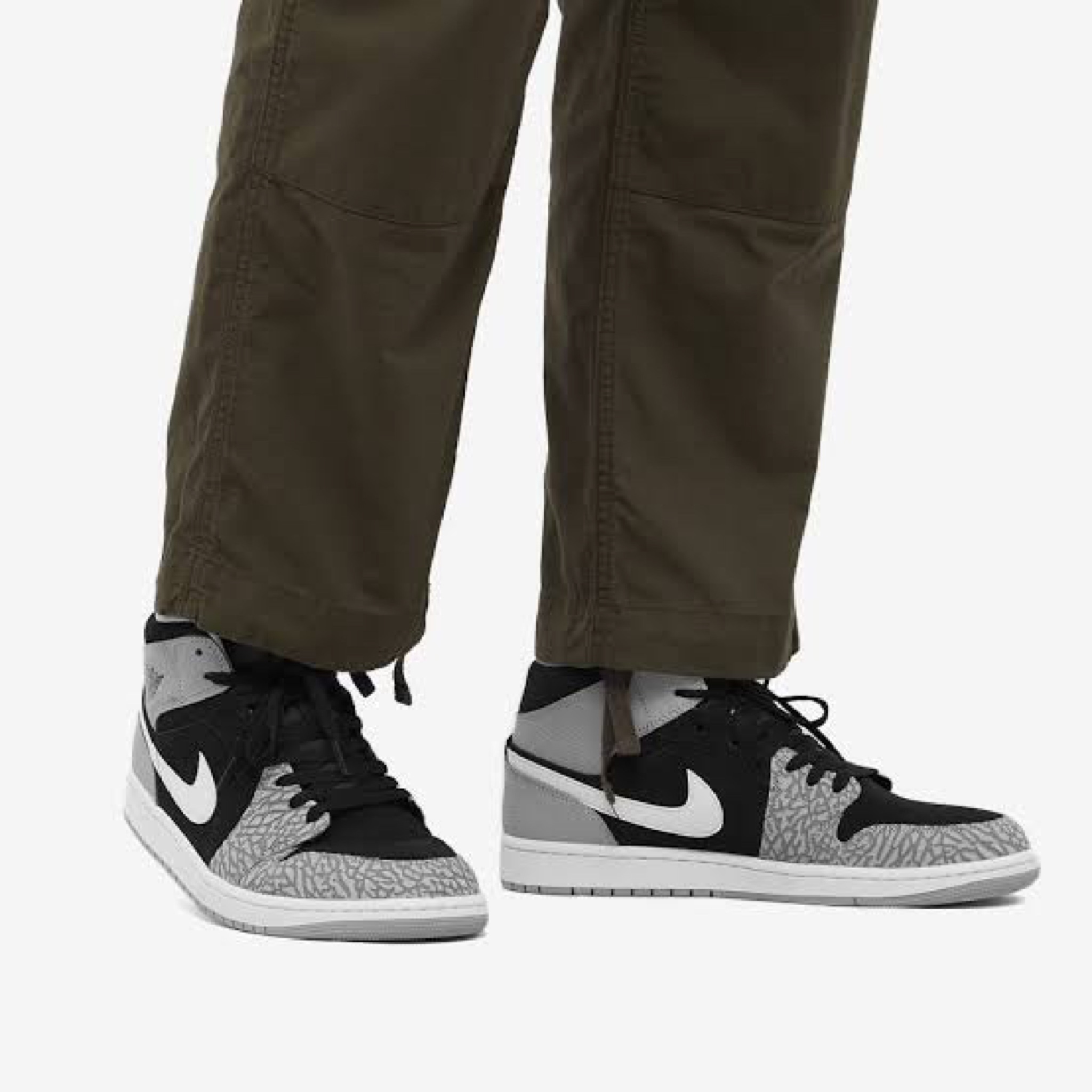 รองเท้า Nike Air Jordan 1 Mid SE ‘Elephant Toe’ (M11US)