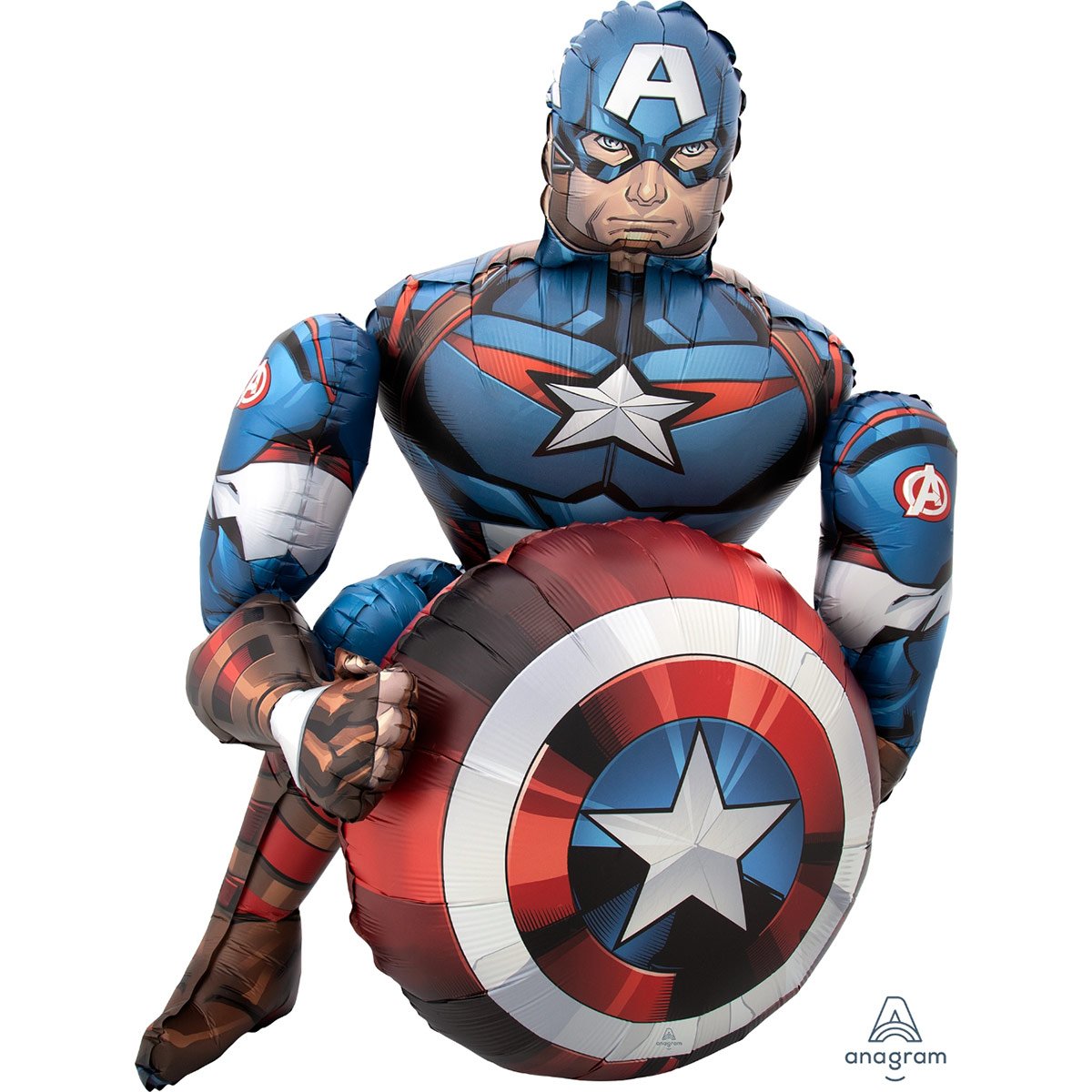39" PKG CAPTAIN AMERICA AIRWALKER /ลูกโป่งกัปตันอเมริกา