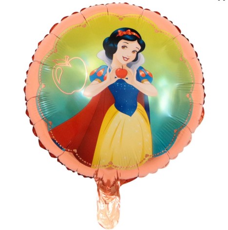 ลูกโป่งฟอยเจ้าหญิง สโนว์ไวท์ ทรงกลม / Snow White Foil Balloon Sphere