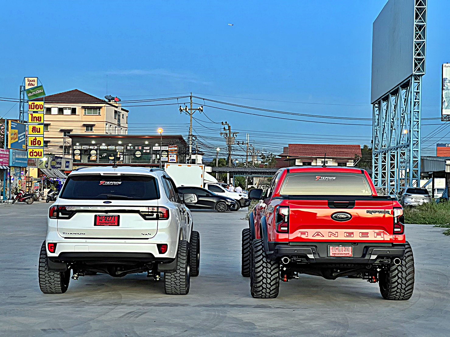 FORD EVEREST NEXTGEN ล้อแท้ HOSTILE H120 ขอบ22 ที่ STEP9