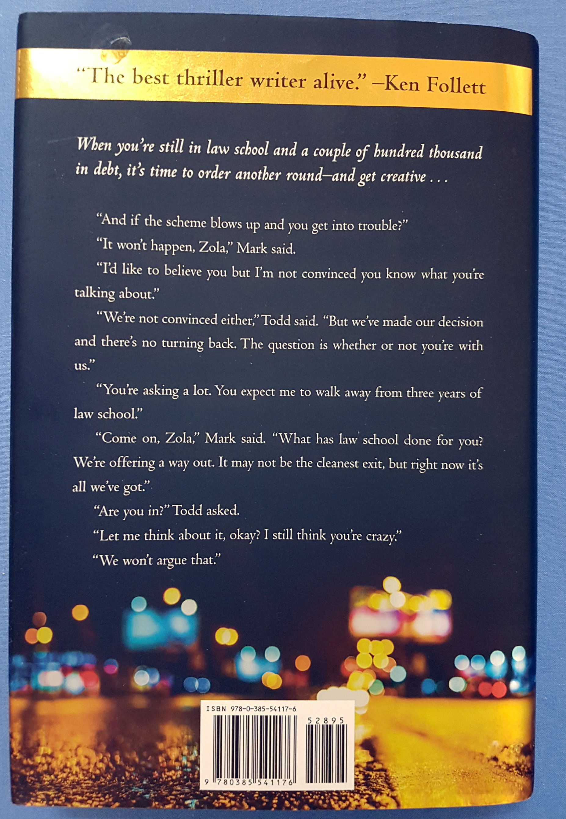 หนังสือ John Grisham ตอน The Rooster Bar ปกแข็ง