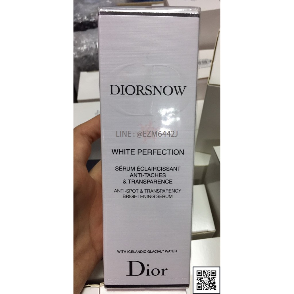 แท้ เซรั่ม ผิวขาว CHRISTIAN DIOR DIORSNOW WHITE PERFECTION SERUM ECLAIRCISSANT ANTI-TACHES & TRANSPARENCE ANTI-SPOT