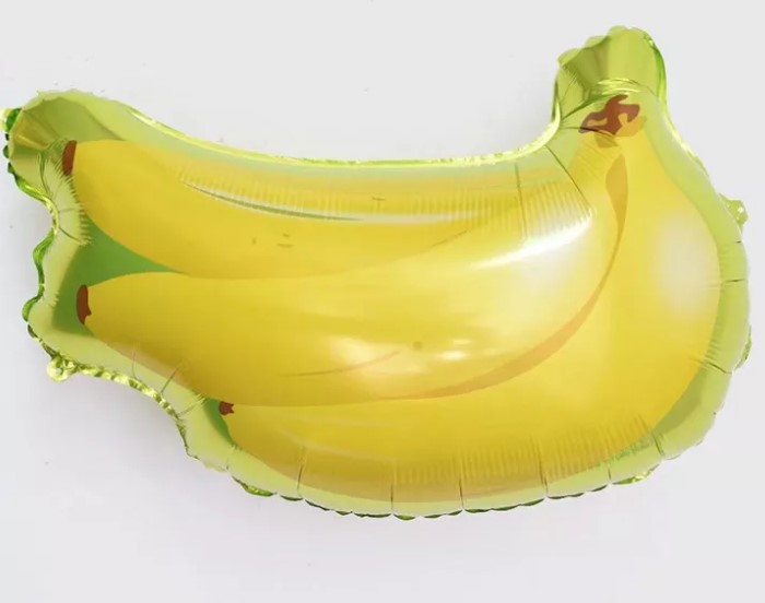 ลูกโป่งฟอยล์กล้วย /ฺ Banana Foil Balloon