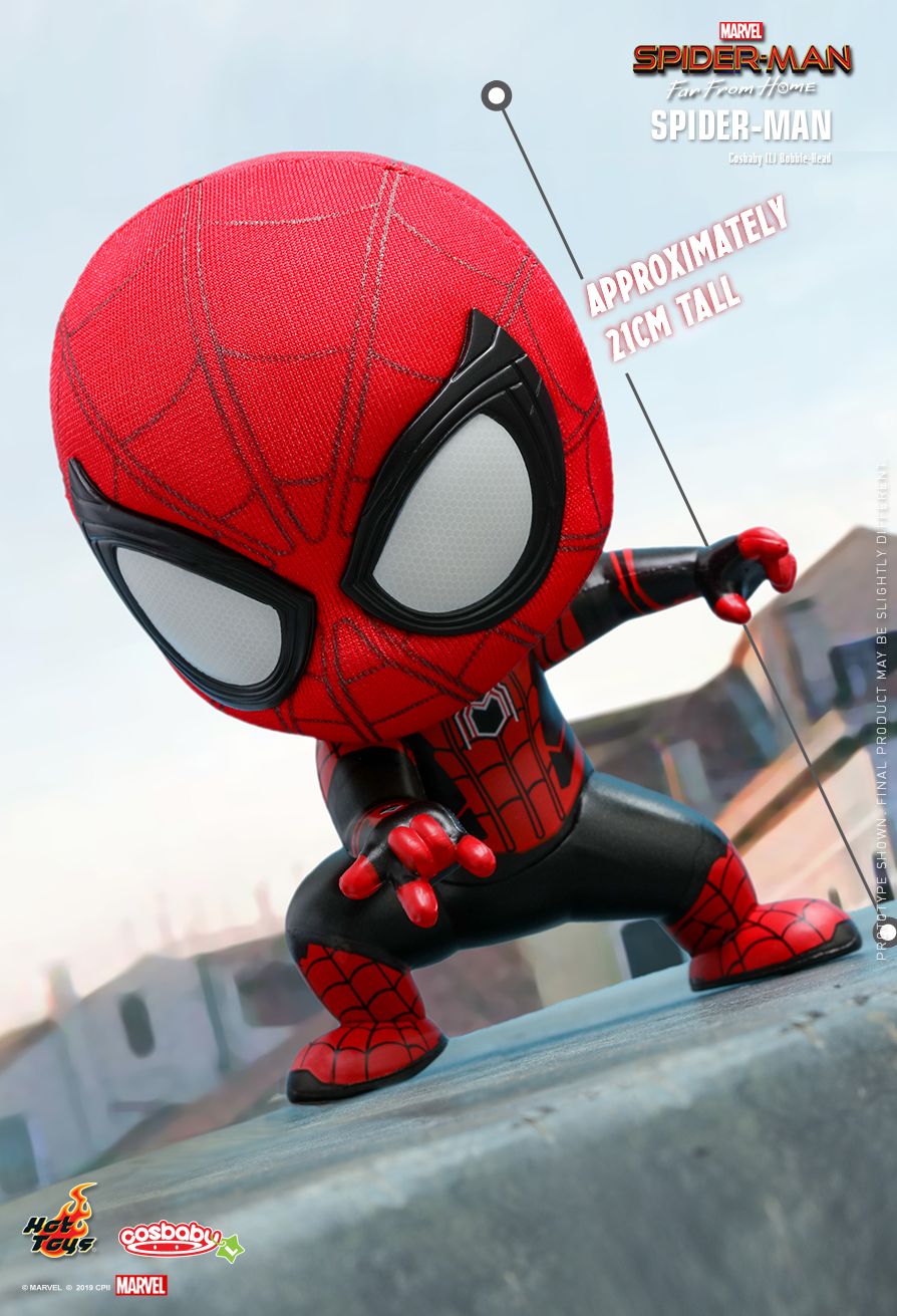 COSBBABY 21cm Spider-Man Cosbaby (L) Bobble-Head Figure