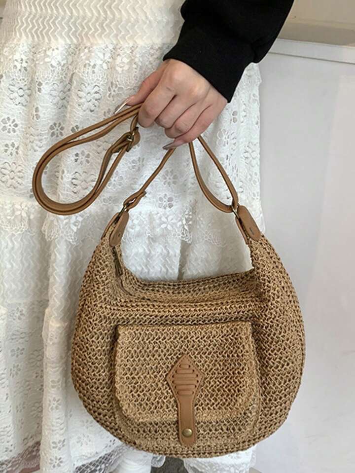 กระเป๋าสะพายสายหนัง กระเป๋าคาเฟ่ กระเป๋าเกาหลี แฟชั่นเกาหลี 🍩