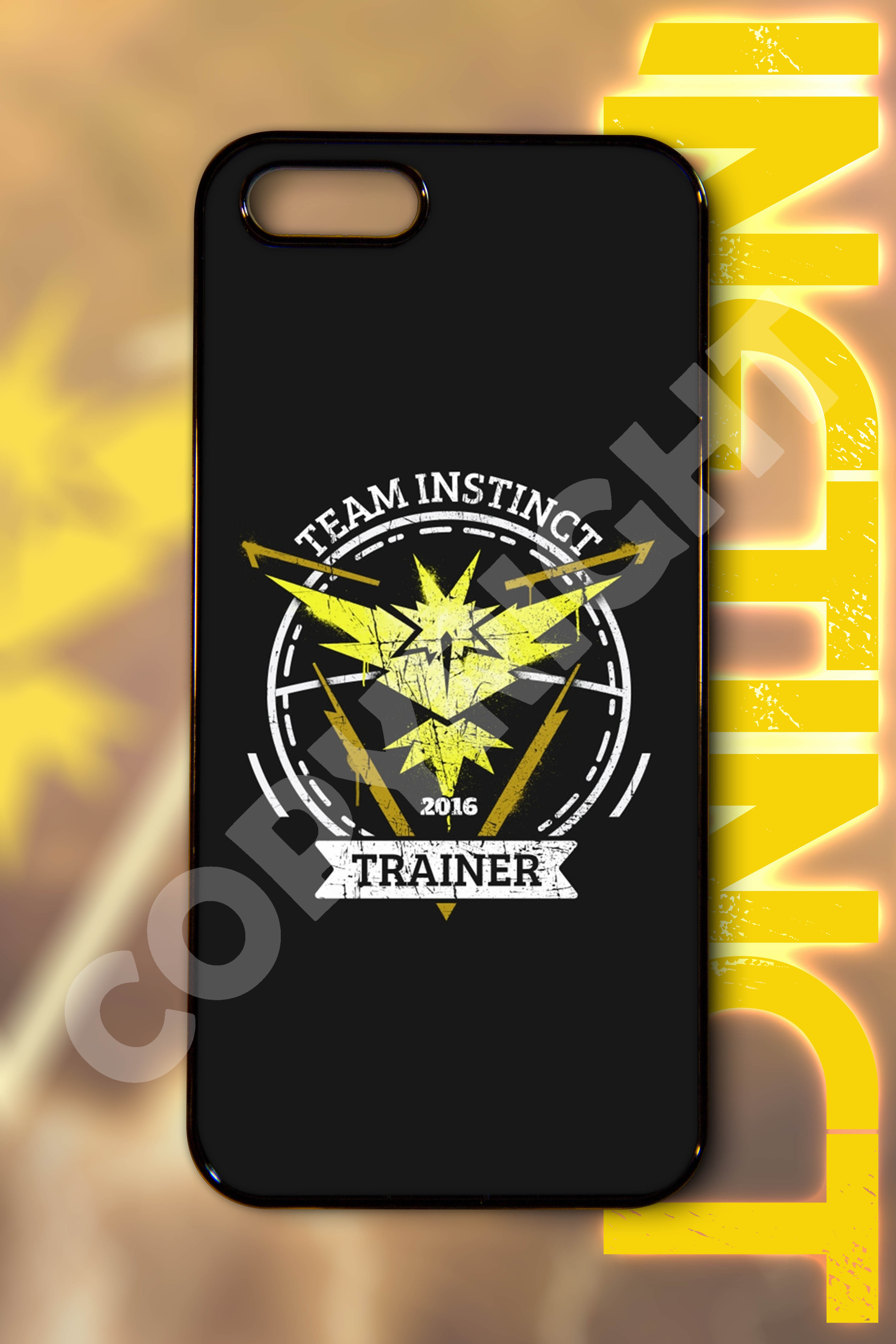 เคสลาย โปเกม่อน Team Instinct