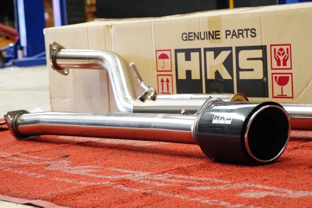 ติดตั้งเรียบร้อย ท่อ HKS จากญี่ปุ่น Carbon TAIL (Single) 𝙃𝙆𝙎 𝙇𝙀𝙂𝘼𝙈𝘼𝙓 𝙁𝙊𝙍𝘿 RANGER