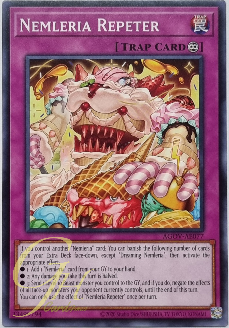 Yugioh [AGOV-AE077] Nemleria Repeter (Common)