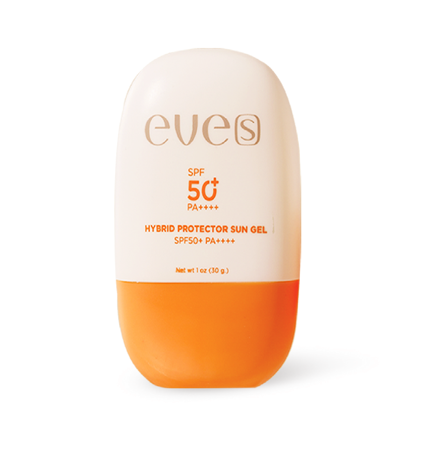 Sun Care HYBRID PROTECTOR SUN GEL SPF 50+ PA++++ ซันเจลอีฟส์ กันแดดล่องหน ไม่มัน ไม่หยา หน้าไม่เมือก ขนาด 30 ml