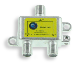 ตัวแยกสัญญาณดาวเทียม 2 ทาง