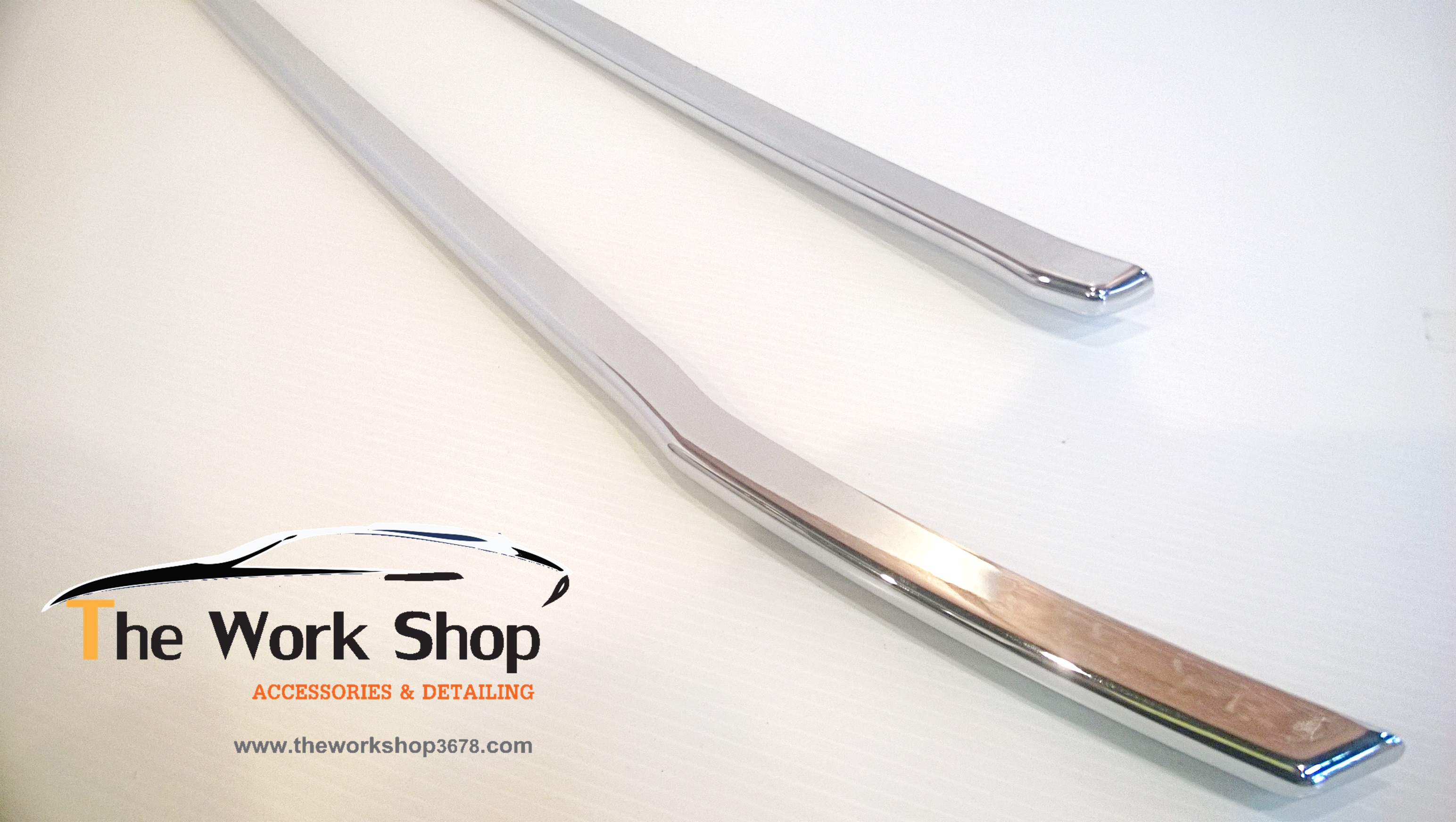 Chrome Front Grille trim for Ecosport - โครเมี่ยมแต่งกระจังหน้า 4 ชิ้น