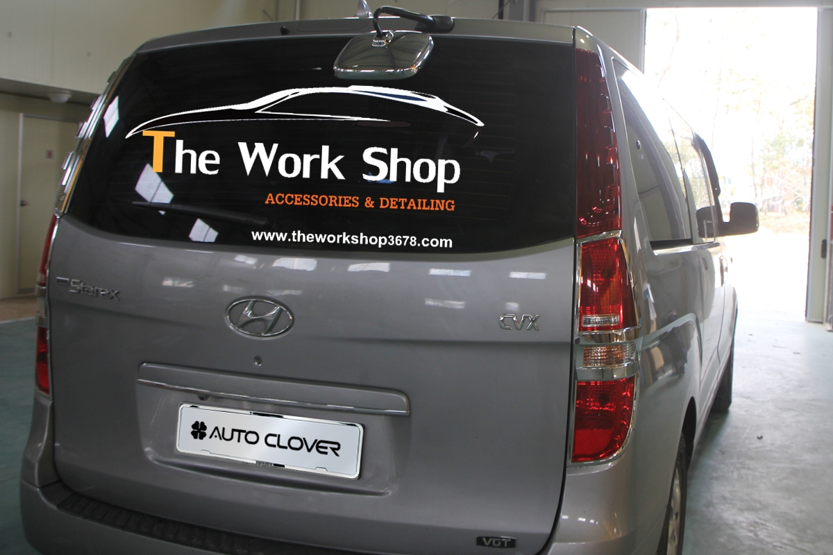 Red Pillar Molding for H-1 ( ทับทิมแดงแต่งเหนือไฟท้าย )