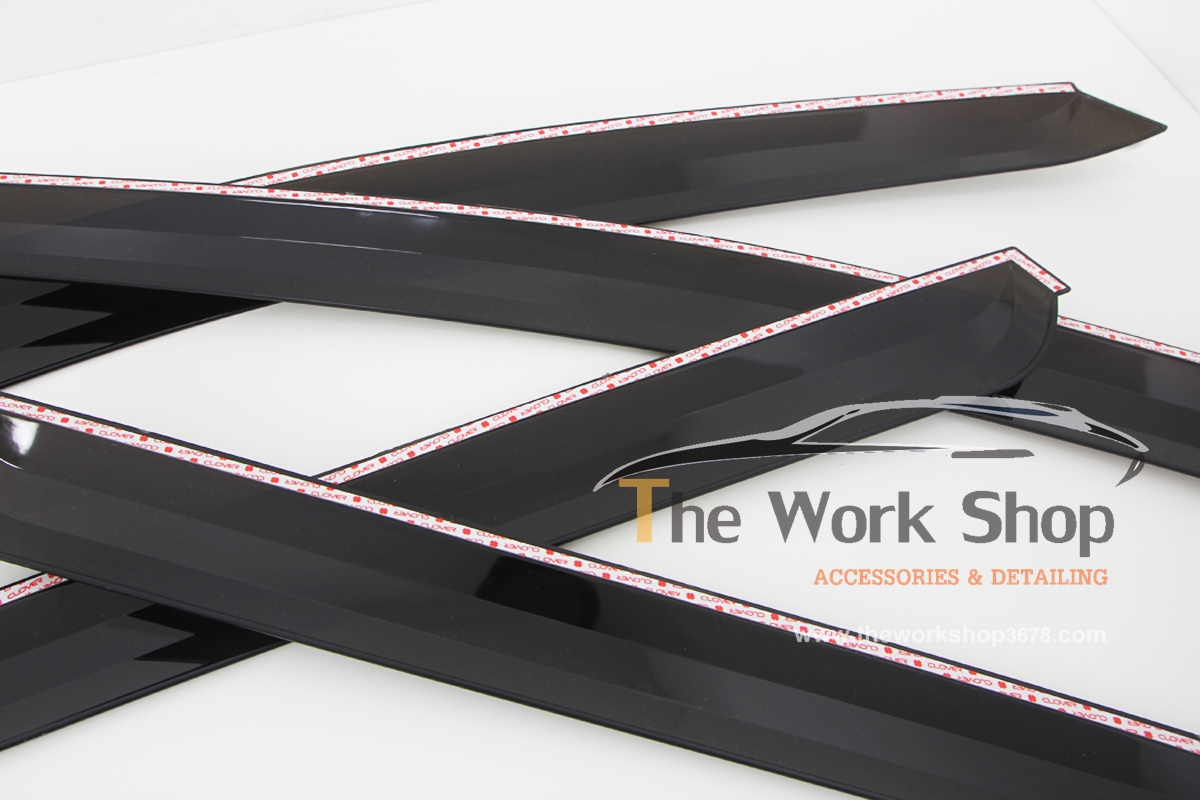 Smoke Door Visor for Tucson ( กันสาดสีดำ )