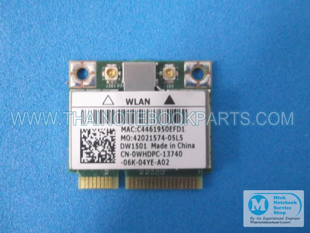 MT06959 การ์ดwireless Dell Inspiron N5010 - C4461950EFD1 - DW1501 BCM94313HMG2L (สินค้ามือสอง) 2
