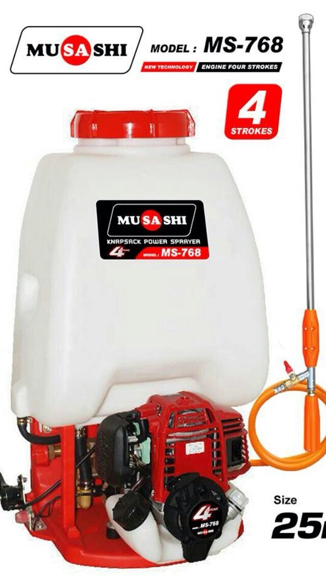 เครื่องยนต์พ่นยา 4จังหวะ มูซาชิ รุ่น MS-768
