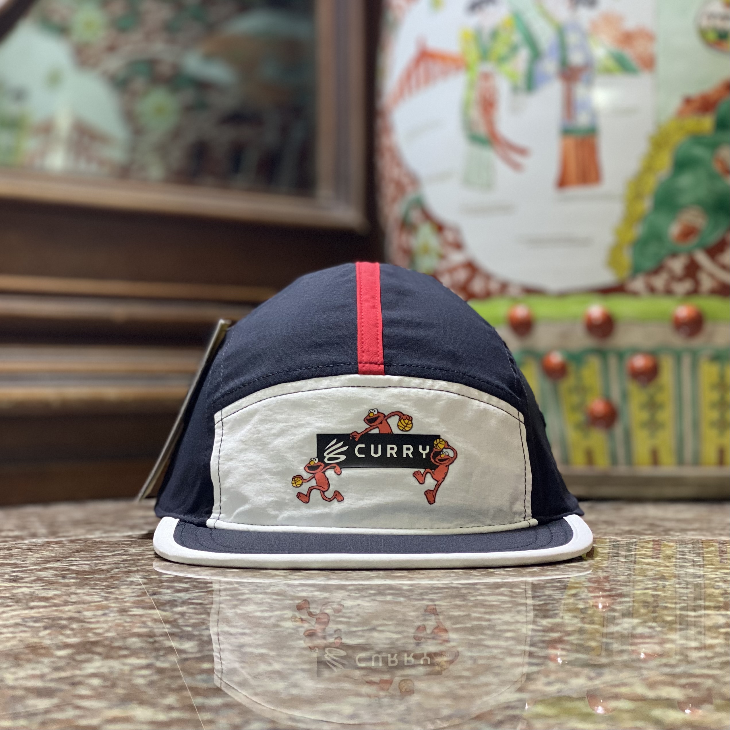 หมวกวิ่ง Under Armour Curry X Sesame Street ‘Elmo’ Cap ‘LIMITED’