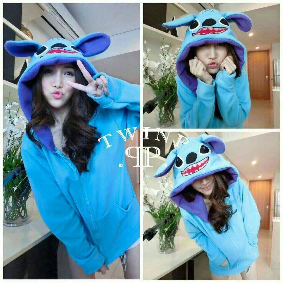 เสื้อกันหนาวฮู้ทการ์ตูน ไซร์ใหญ่