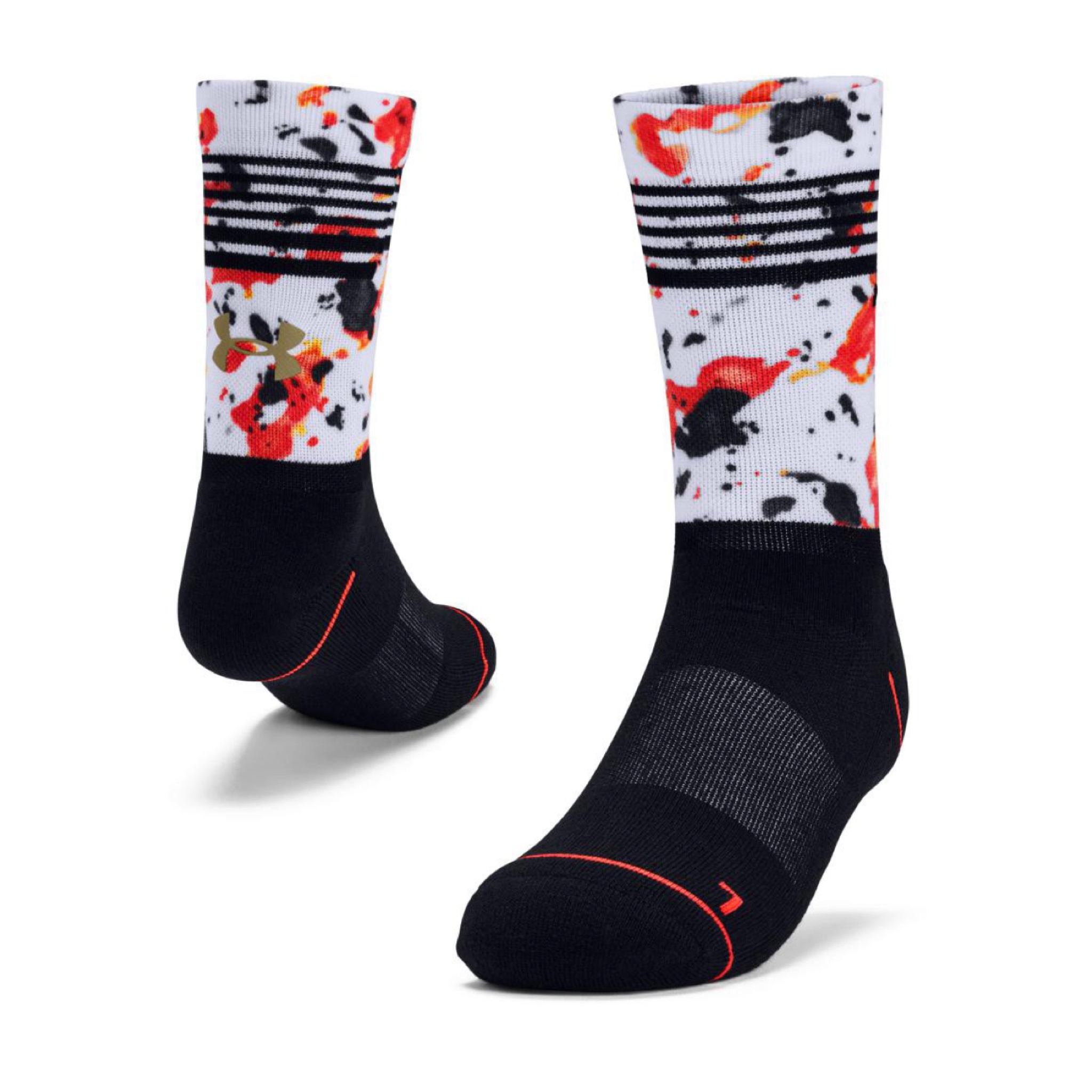 ถุงเท้าวิ่ง Under Armour Kazoku Crew Socks ‘LIMITED’ (LG)