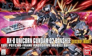 Unicorn Gundam 02 Banshee (Destroy Mode) (HGUC)