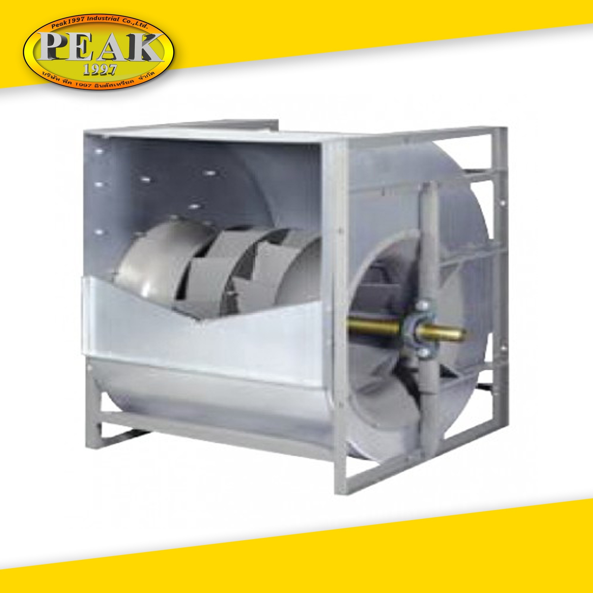 EuroVent พัดลมโบลเวอร์ รุ่น DBB Model (Double Backward Belt Drive)