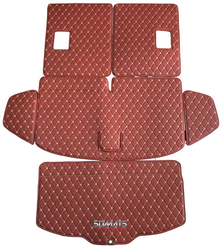 พรมปูพื้นรถยนต์ 6D MAZDA CX-8 (2019-25) พรม6D หนานุ่ม เข้ารูป เต็มคัน