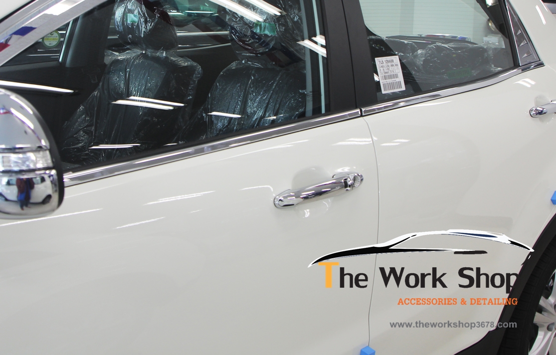 Window Accent for Korando( ชุดโครเมี่ยมแต่งขอบกระจกด้านล่าง )