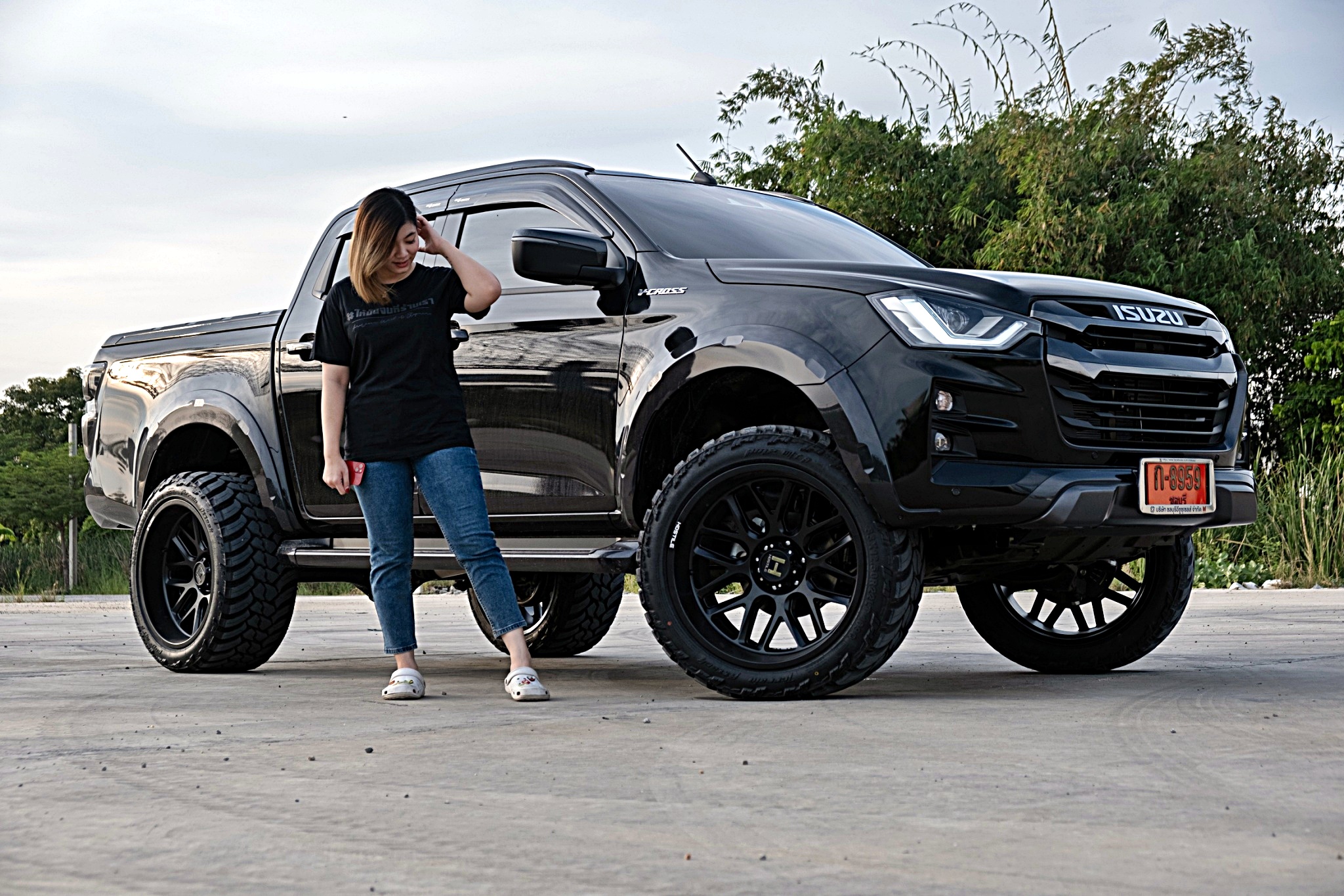 ล้อแท้ HOSTILE H120 ขอบ22 ใส่ D-MAX