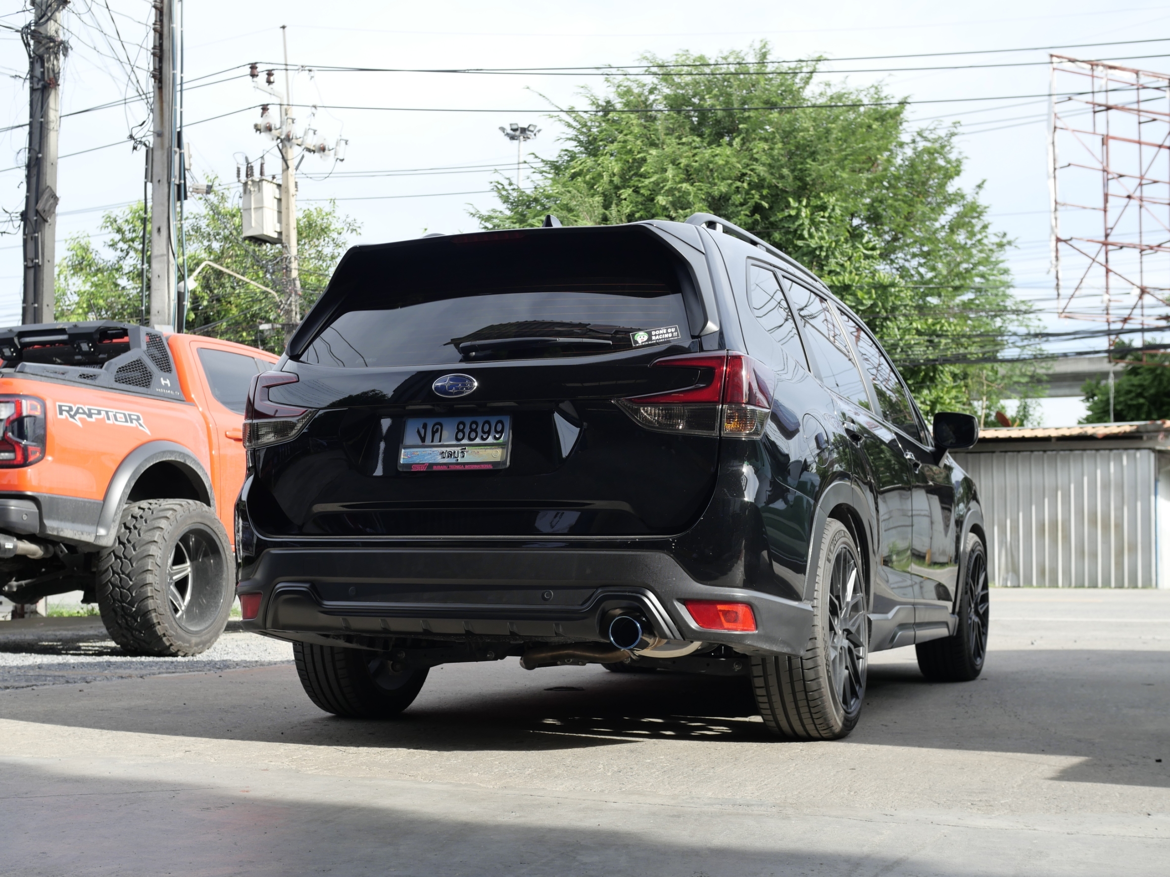 ท่อ HKS ใส่ SUBARU FORESTER ของแท้ที่ STEP9 เท่านั้น
