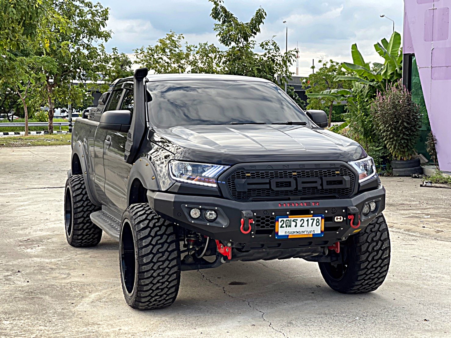 FORD RANGER จัดทรงเมกา ขอบ22 ที่ STEP9