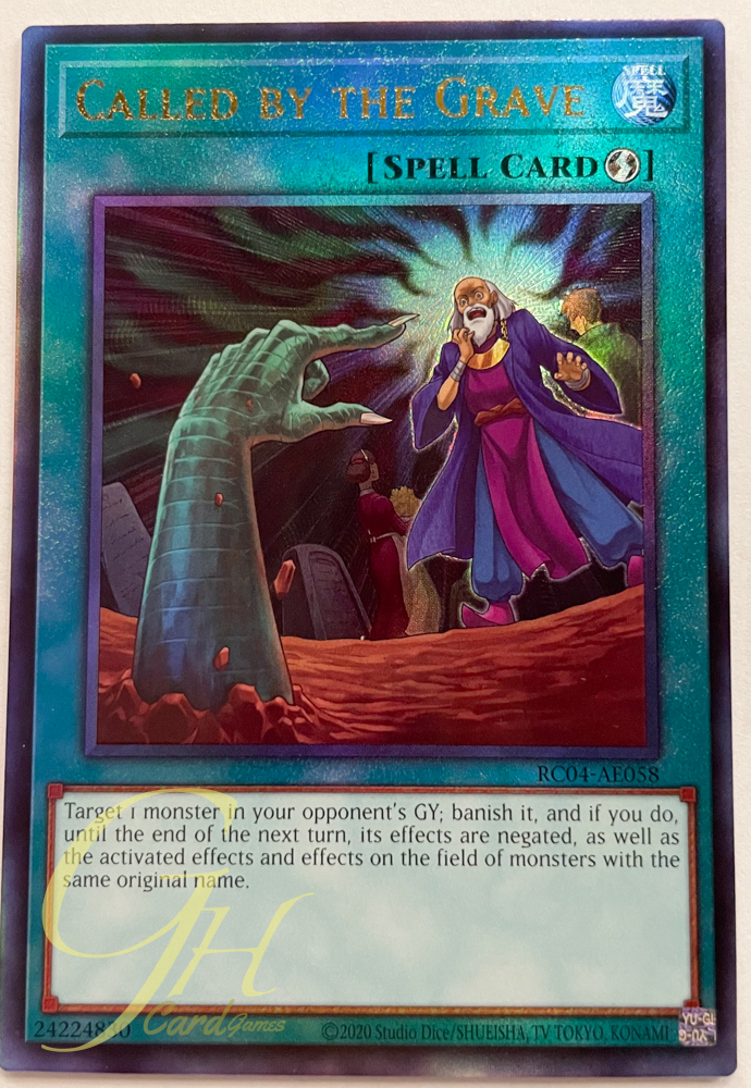 Yugioh [RC04-AE058] Called by the Grave (Ultimate Rare)