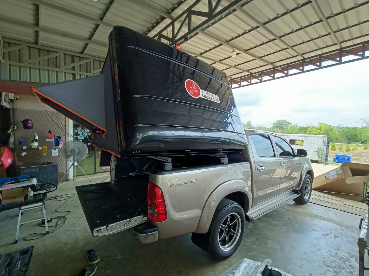 HORNBILL Size XXL (1.9) - MaxX Equip เต็นท์หลังคารถ - ประเภทหลังคาอ่อน