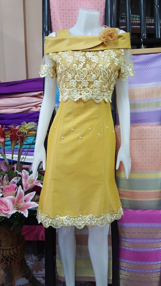 แซคผ้าไหมแพรทิพย์กับผ้าฝ้าย สไตล์หรู