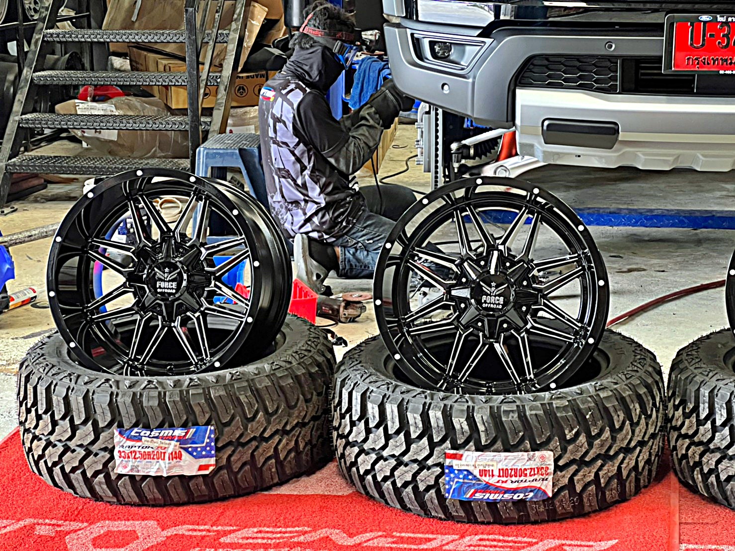 FORD RAPTOR NEXTGEN V6 ทำทรงเมกาที่ STEP9