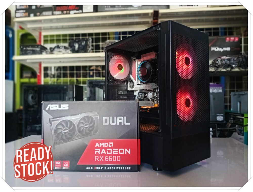(*คอมมือ2 สเปคเล่นเกมส์) I5 13500 + RX6600 8G