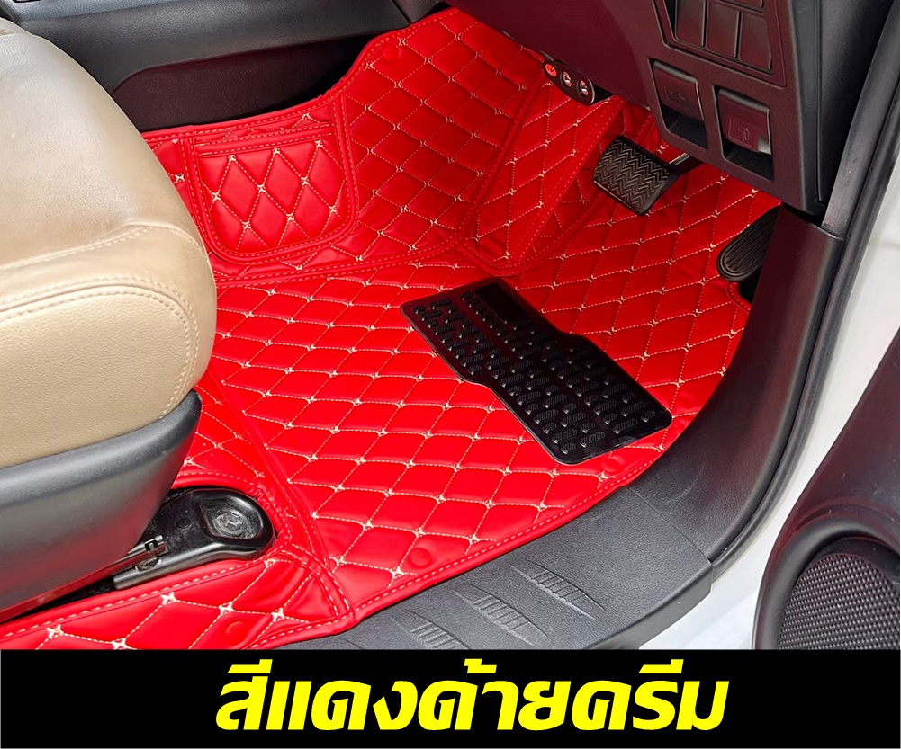 พรมรถยนต์6D FORD NEXT GEN RANGER CAB 2023 พรม6D เข้ารูป เต็มคัน