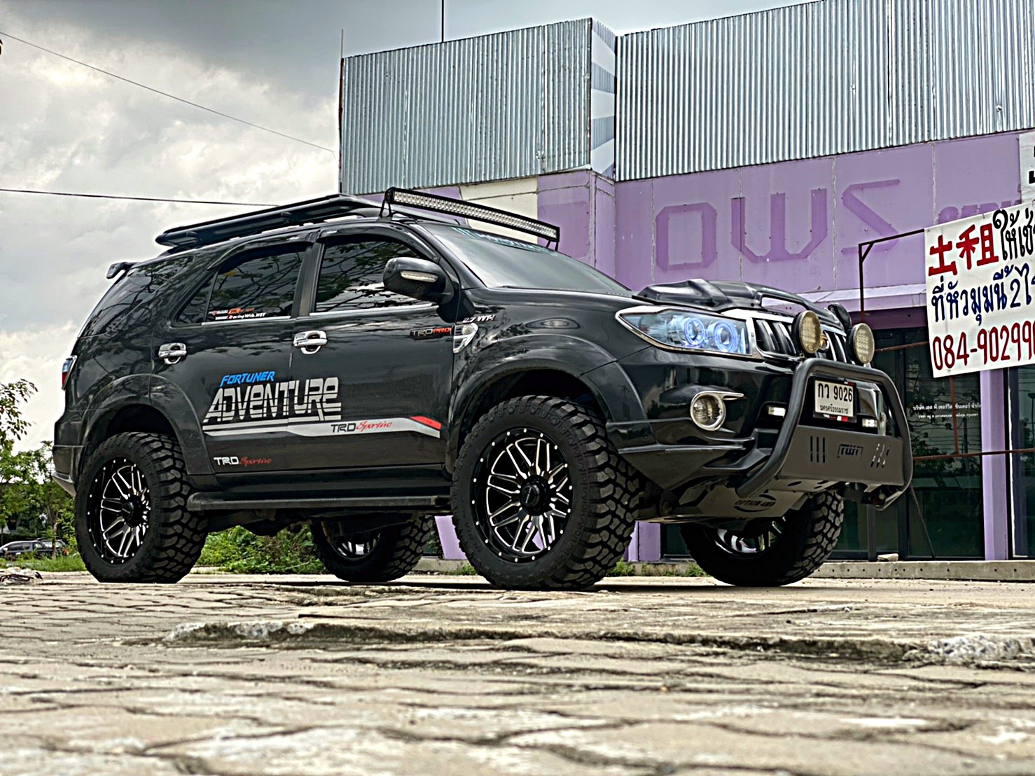 FORTUNER จัดทรงเมกาที่ STEP9