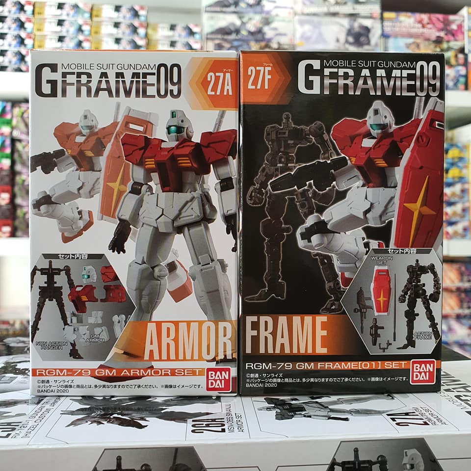 Mobile Suit Gundam G Frame 9 RGM-79 GM
