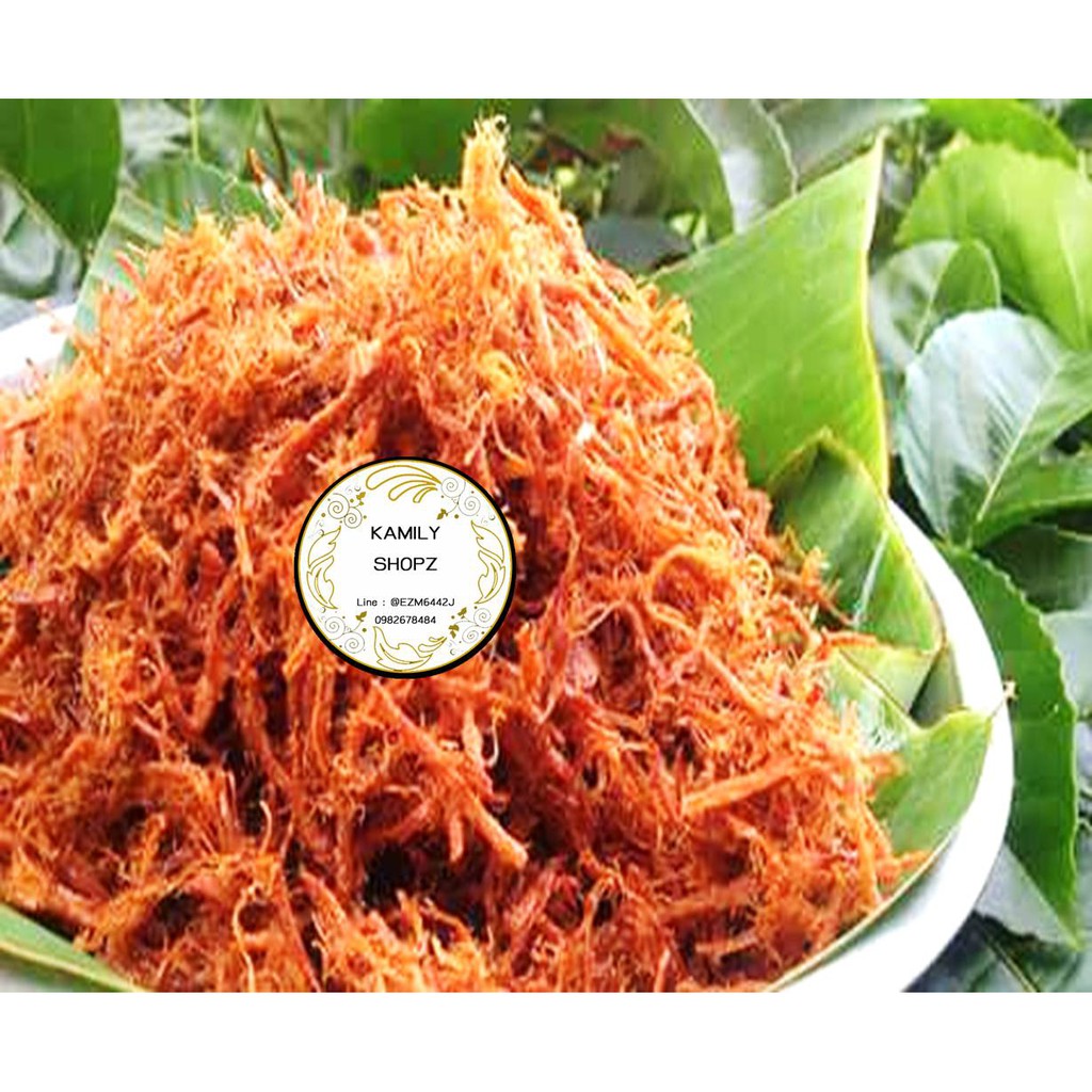 ขนาดปกติ ทำใหม่ทุกวัน หมูแผ่นหวาน หมูสามรส หมูสวรรค์ ใส่เม็ดผักชี หรือ หมูฝอย ขนาด 250 กรัม 500 กรัม และ 1000 กรัม