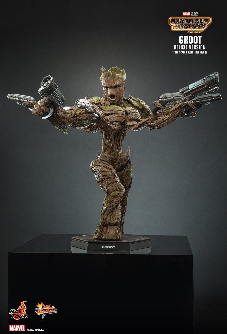 HOT TOYS MMS707 Guardians of the Galaxy Vol. 3 - Groot (Deluxe Version)