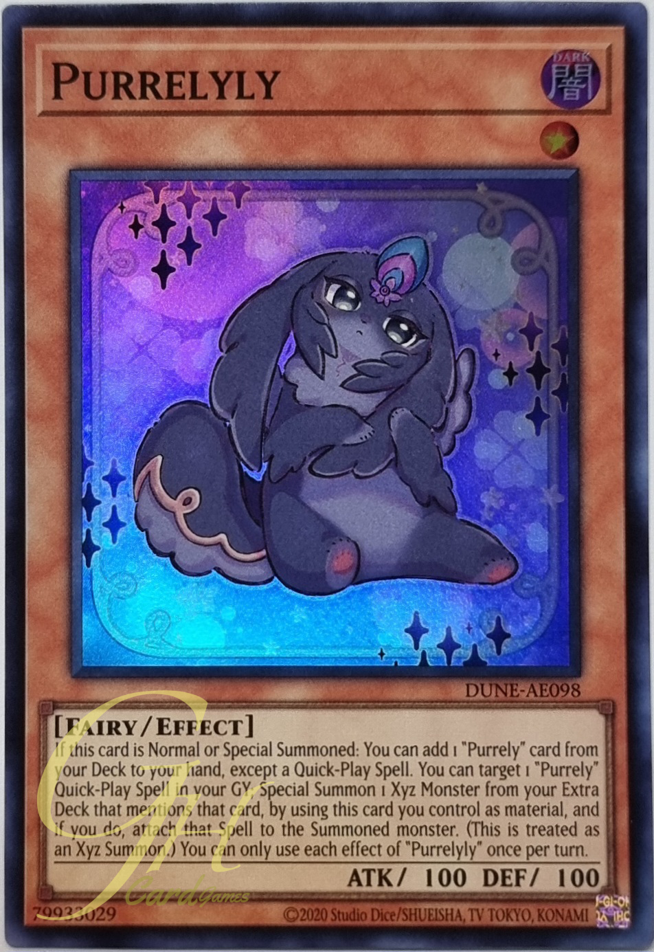 Yugioh [DUNE-AE098] Purrelyly (Super Rare)