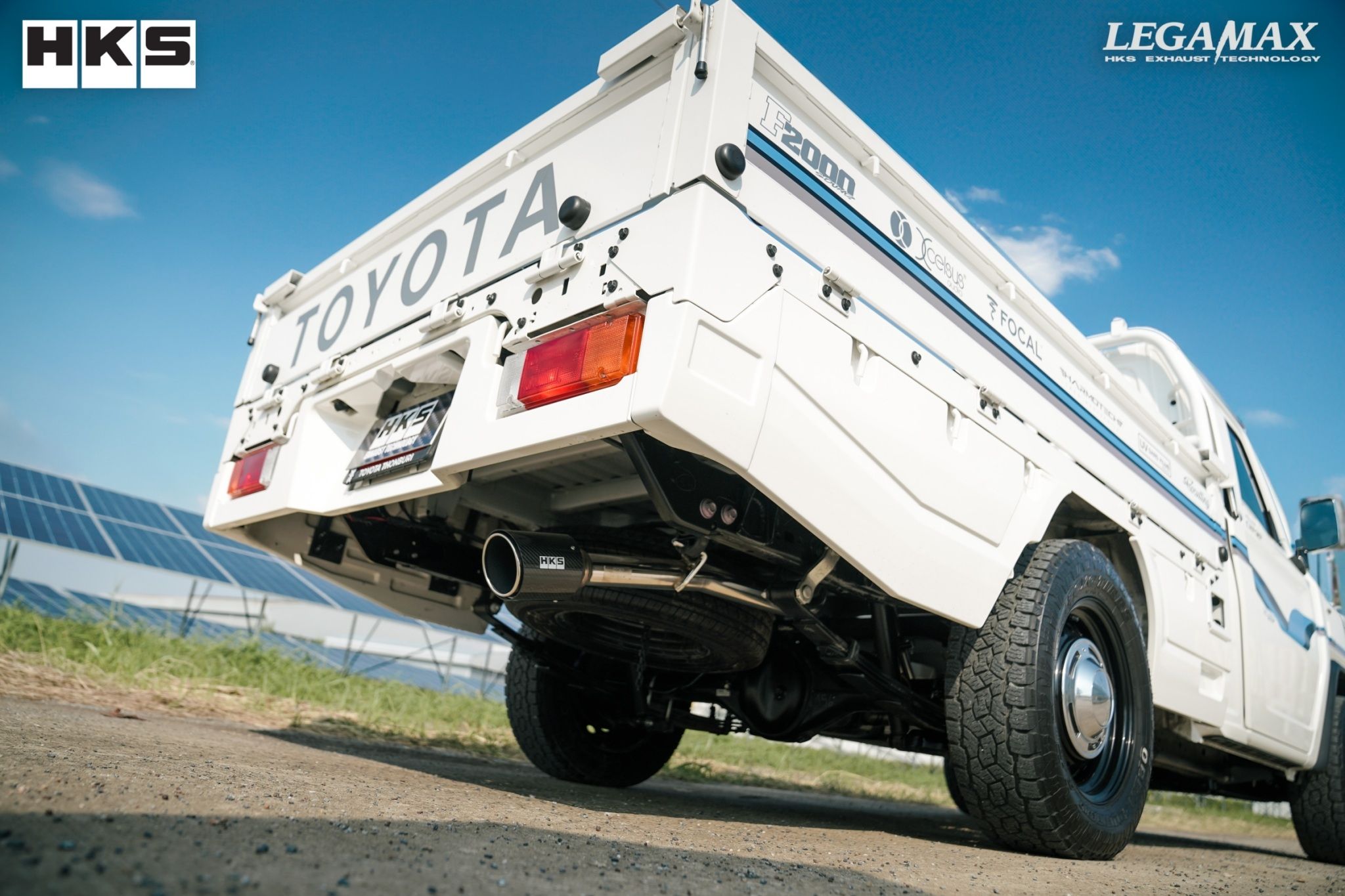 ท่อ HKS ใส่ Toyota Hilux Champ ช่วงสั้น ท่อเดี่ยว ของแท้ที่ STEP9