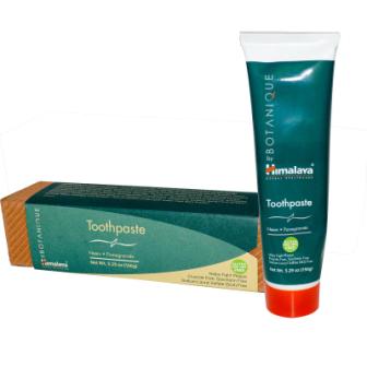 Himalaya Herbal Healthcare, Botanique, Toothpaste, Neem, Pomegranate, Fluoride Free, 5.29 oz (150 g)