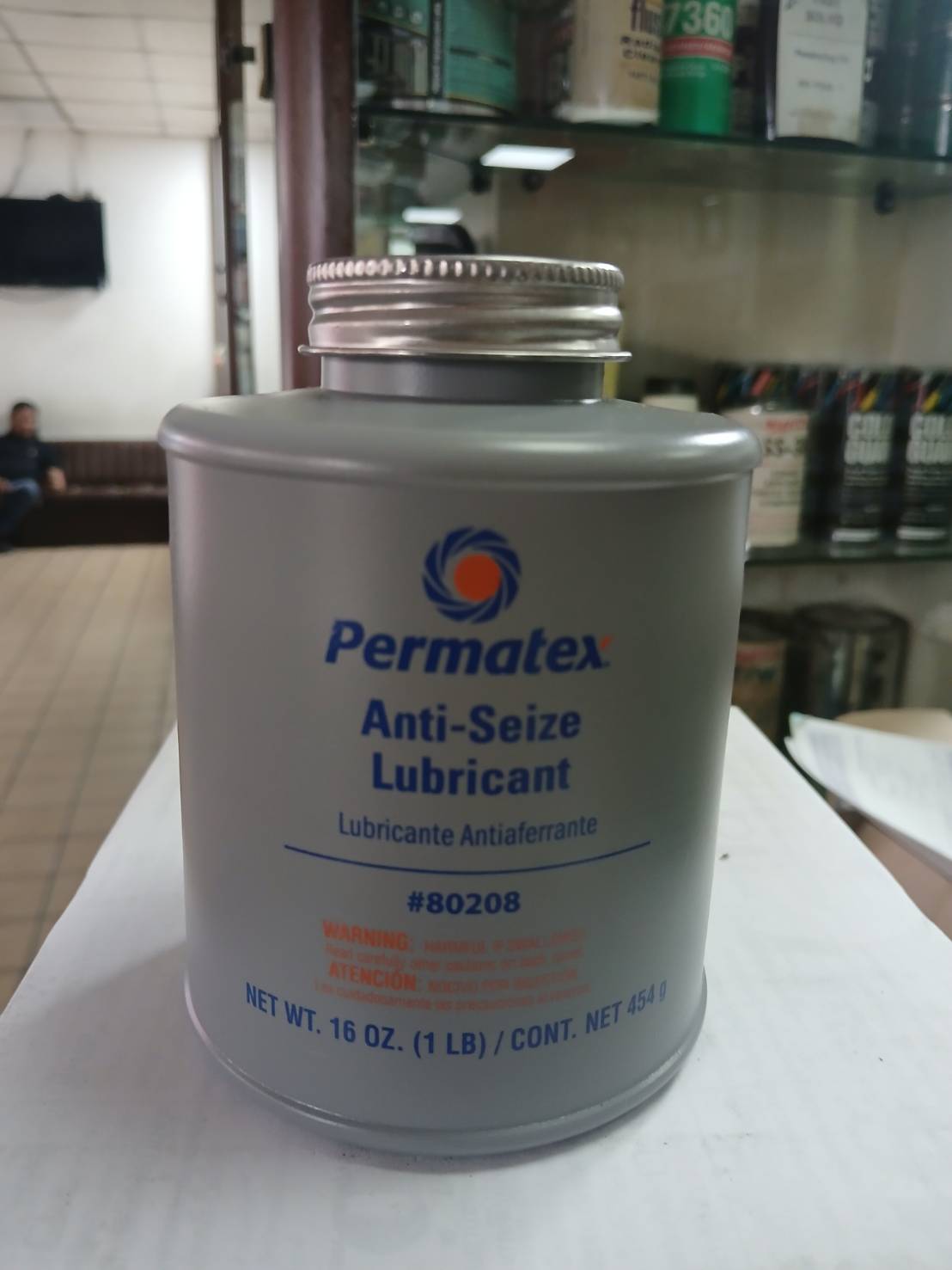 Permatex #133K Anti-Seize Lubricant น้ำมันหล่อลื่น และป้องกันการยึดติด (80208) Size 16oz.(1LB)/454g.