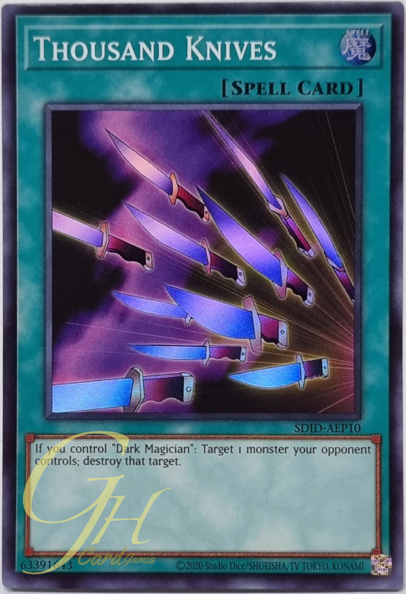 Yugioh [SDID-AEP10] Thousand Knives (Super Rare)