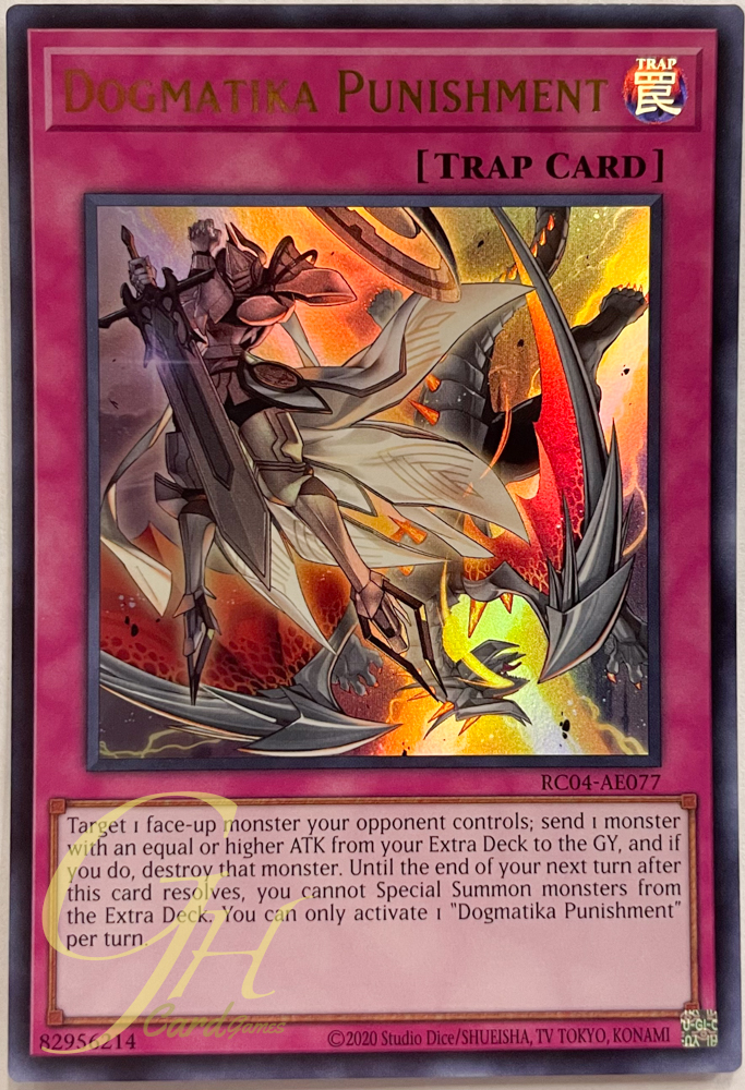 Yugioh [RC04-AE077] Dogmatika Punishment (Ultra Rare)